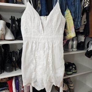 NWT Beautiful, White, Floral Romper
